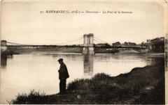 Marmande - Panorama Le Pont et la Garonne à Marmande