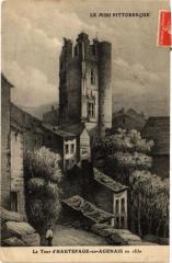 Tour de Hautefage en AGENais