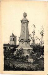 Tour de Hautefage - Monument aux Morts