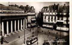 Nantes - Place Braslin et Rue Crebillon à Nantes