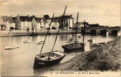 Le Pouliguen - Le Port a Marée basse au Pouliguen
