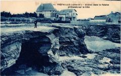 Prefailles - Grottes dans la Falaise et Chalets sur à Préfailles
