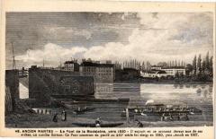 Ancien Nantes - Le Pont de la Madeleine vers 1830 - Il existait en -
																					44200 Nantes
																			