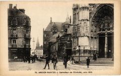 Ancien Nantes - Carrefour de l'Eveche vers 1905 à Nantes