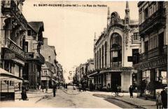 Saint-Nazaire - La Rue de Nantes à Saint-Nazaire
