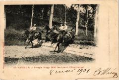 Saumur - Stéeple Rapp. Mm. les Lieur d'Instruction (8 mai 1901) à Saumur