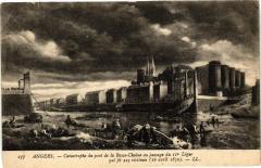 Angers - Catastrophe du pont de la Basse-Chaine au passage du à Angers