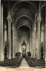 Eglise N.-D. le jour de la 1.Communion des Eleves de