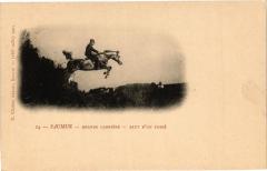 Saumur - Grande Carriere - Saut d'un Fosse à Saumur