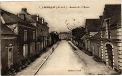 Daumeray - Arrivée des 4 Routes