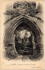 Angers - Ruines de l'Abbye de TousSt à Angers