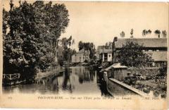 Pacy-sur-Eure - Vue sur l'Eure prise du Pont en Amont à Pacy-sur-Eure