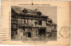 Maison du Xvi siécle au Grand Andelys