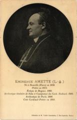 Eminence Amette (L.-A.) - Né a Douville en 1850 - préte en...(181661)