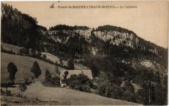 Route de Maiche a Chaux-de-Fond - La Cendrée