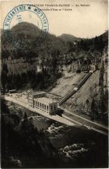 Frontiere Franco-Suisse - Au Refrain - La conduite d'Eau et l'Usine