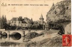 Vallée de la Loue - Cleron - Pont sur la Loue - Chateau