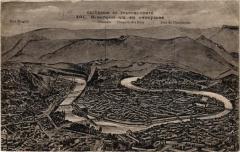 Excursion en Franche-Comté - Besancon - vu en aéroplane