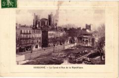 Narbonne-Le Canal et Rue de la République -
																					11100 Narbonne
																			