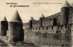 Cité de Carcassonne-Les Fossés à Carcassonne
