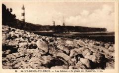 Saint-Denis-d'Oleron - Les falaises et le phare de Chassiron à Saint-Denis-d'Oléron