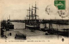 La Pallice-Rochelle - Quatro-Mats sentrant dans le Sass -
													17 Charente Maritime
												
