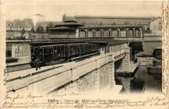 Paris 4e Gare de la Bastille à Paris 4e