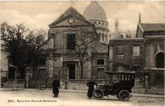 Carte postale ancienne Eglise Saint-Pierre de Montmartre
                                                                     à Paris 18e
                                