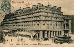 Paris 8e - L'Hotel Terminus a la Gare Saint-Lazare à Paris 8e