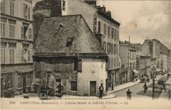 Carte postale ancienne Vieux Montmartre - L'Ancien Manoir de Gabrielle d'Estrées
                                                                     à Paris 18e
                                