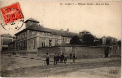 Carte postale ancienne Hôpital Gouin - Rue du Bois
                                                                     à Clichy
                                