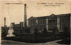 Corbeil - Grands Moulins et Square de l'Hotel de Ville