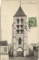 Corbeil-Clocher de l'Eglise Saint Spire
