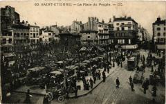 Saint-Etienne La Place du Peuple -
													42 Loire
												