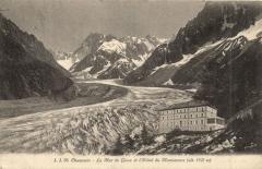 Chamonix - La Mer de Glace et Hotel du Montenvers