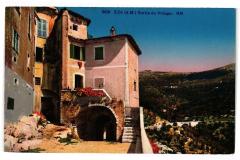 Eze - Sortie du village à Èze