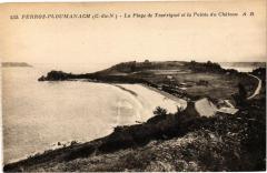 Perros Ploumanach-La Plage de Trestrignel et la Pointe du Chateau