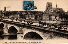 Orleans Vue générale et le Pont Georges V.