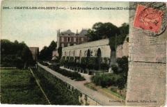 Chatillon - Coligny - Les Arcades et la Terrasse (Xii siecle