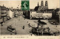Orleans - La Place du Martroi à Orléans
