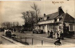 Vouvray-Le Restaurant du Pont de Cisse à Vouvray