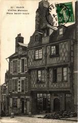 Blois-Vieille Maisons-Place Saint-Louis à Blois