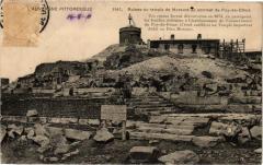 L'Auvergne P...Ruines du temple de Mercure du sommet du Puy-de-Dome