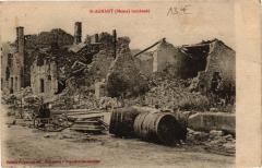 St Agnant bombardé