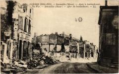 Guerre-Sommeilles-Aprés le bombardement à Sommeilles
