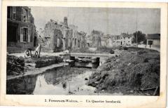 Fresnes en Woevre-Un Quartier bombardé