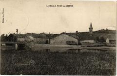 La Meuse á Pont sur Meuse à Pont-sur-Meuse