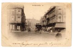 Saint-Quentin La rue d'isle à Saint-Quentin