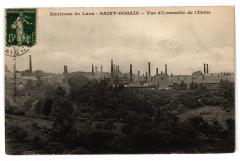 Environs de Laon Saint-Gobain Vue d'ensemble à Saint-Gobain