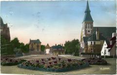 Le Touquet-Paris-Plage - L'esplanade l'église le marché couvert -
																					62520 Le Touquet-Paris-Plage
																			